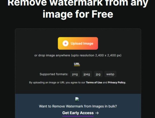 remove watermark from an image